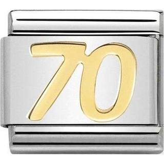 Nomination Number 70 Charm - Gold