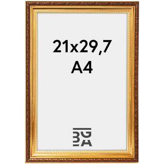 Ramme Guld Ornament 21x29,7 cm