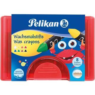 Wachsmaler dreieckig mit rotem Etui