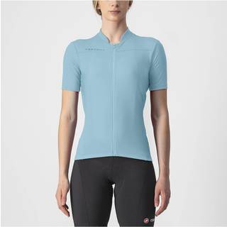 Castelli Anima 3 kortærmetcykeltrøje kvinder Bordeaux/Red - Størrelse Medium