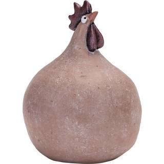 Høne terracotta H.13cm