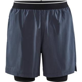 ADV Essence Perforated 2-in-1 Stretch Shorts M - Black