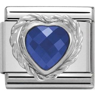 Nomination Sapphire Blue Heart Charm