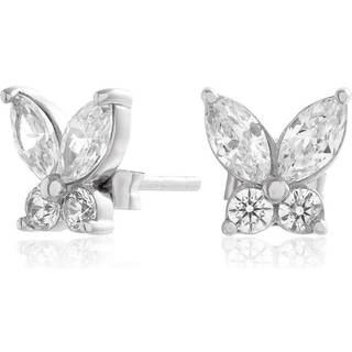 Olivia Burton Silver Marquise Butterfly Earrings