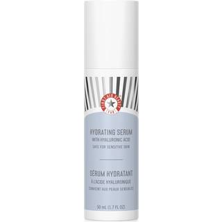 First Aid Beauty - Fugtgivende serum med hyaluronsyre giver 24 timers hydrering Letvgtsformel med squalan og kolloid havregryn sikkert til flso