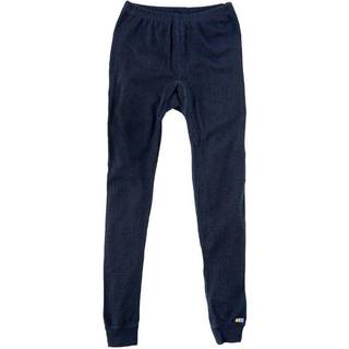 Leggings i sort uld-bomuld