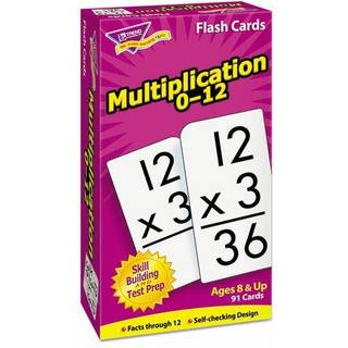 Trend T53105 Skill Drill Flash -kort 3 x 6 Multiplikation (TEPT53105)