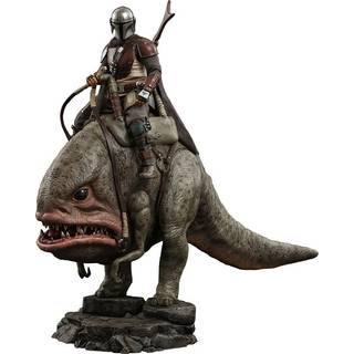 STAR WARS - Mandalorian & Blurrg - Pack 2 figures 37cm