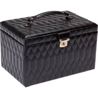 Wolf Caroline Extra Large Smykkeskrin Sort 329571 - Unisex - Genuine Leather