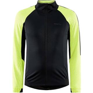 Craft Bike SubZero Lumen Jakke Sort/Gul - Størrelse X-Large