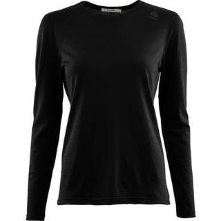 Aclima Lightwool Undershirt Long Sleeve Man, jet black-2XL