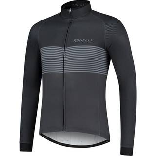 Rogelli Boost vinterjakke Windtex sort grå herre - Størrelse XX-Large