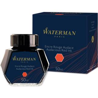 Blæk til fyldepen Audacious Rød, Waterman S0110730, 12stk