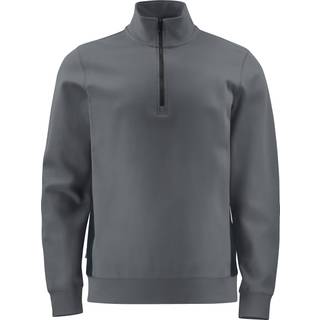 ProJob 642128 2128 sweatshirt ½ zip / Arbejdstrøje Marineblå M
