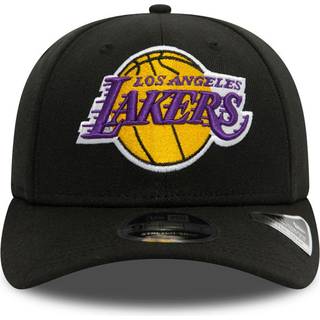 New Era LA Lakers Black 9FIFTY Stretch Snap Cap newera adult unisex Black newera adult unisex Black newera adult unisex Black newera adult unisex Blac - S-M