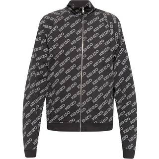 KENZO MONOGRAM ZIP JACKET Size: S, colour: BLACK