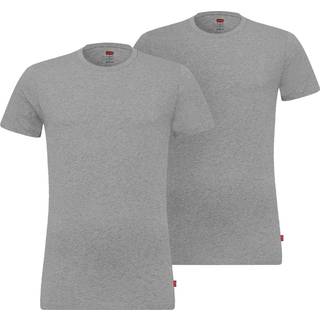 Levis 2-pak Base Crew Neck T-shirt - White - Small