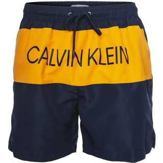 Calvin Klein Core Placed Logo Medium Drawstring - Orange/Darkblu - Large