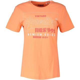 Superdry Premium Goods Label T-shirt i økologisk bomuld med kontur