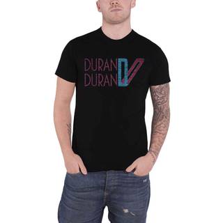 Duran Duran - Duran Duran Unisex T-Shirt: Double D Logo (Black)