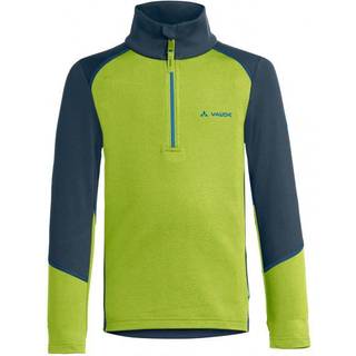 Vaude Kid's Livigno Halfzip Fleecesweatere Børn størrelse 98 farve grøn