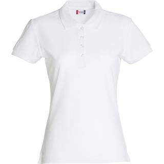 Clique 28231 Basic Polo Ladies white XL