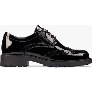 Clarks Clarks Black Standard Fit (D) Patent Orinoco 2 Limit Leather Shoes