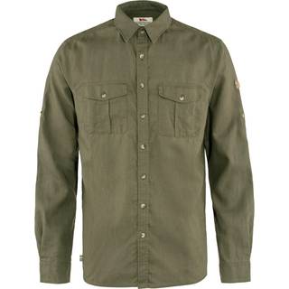 Fjällräven Men's Övik Travel Long Sleeved Shirt Sand Stone, XXL