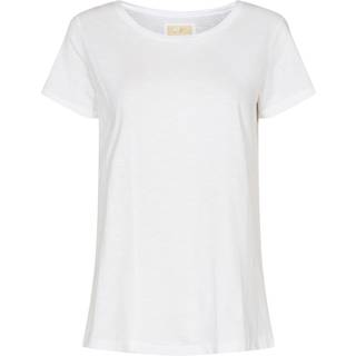 Mos Mosh Arden Organic O-Ss Tee Toppe & T-Shirts 140920 White (S)