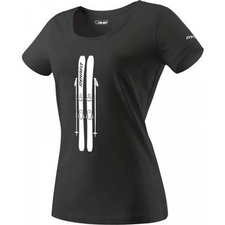Dynafit Women's Graphic Cotton S/S Tee T-shirt Damer størrelse 40 farve sort