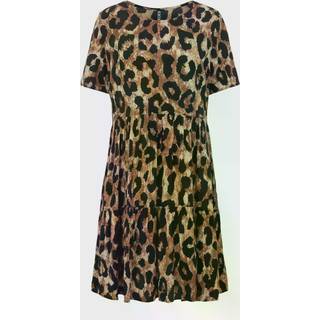Pieces kjole PCSAGA - Black Leo - M