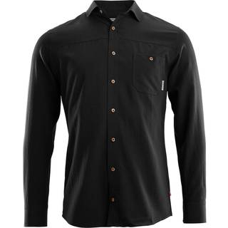 Aclima LeisureWool Woven Wool Shirt Man Jet Black, M