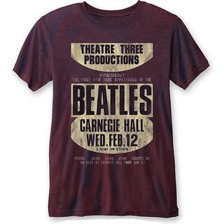 THE BEATLES - T-Shirt BurnOut Col - Carnegie Hall - Woman (M)
