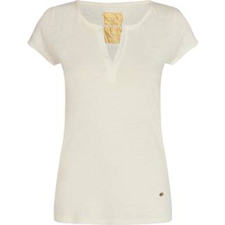 Mos Mosh Troy Tee Ss Toppe & T-Shirts 117440 Ecru (XL)