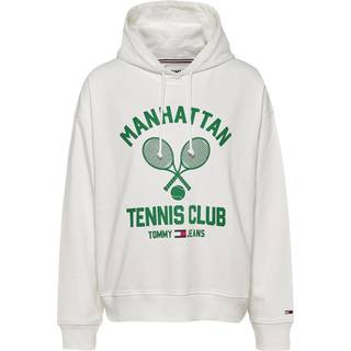 Tommy Jeans - Tjw Rlxd Tennis - Sweatshirts og hoodies til damer - Ecru - S