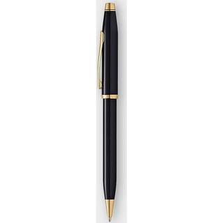 Cross 412WG-1 Century II Black Lacquer And 23ct Gold Plated Ballpoint Pen - A2107