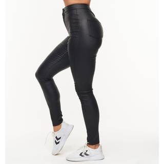 Nmella Coated Slim Fit Bukser