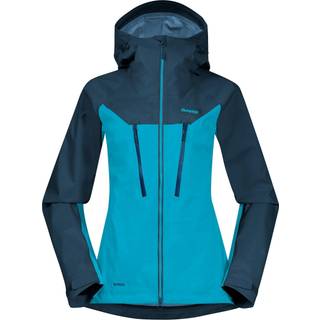 Bergans Women's Cecilie 3L Jacket Clear Ice Blue/Deep Sea Blue, XS