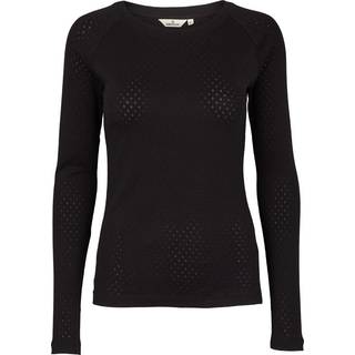 Arense LS Tee - Black L - 100% Cotton (Organic GOTS) - T-shirts