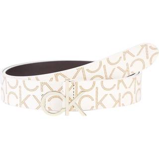 Calvin Klein Plaque Bælte Læder K50K508326BAX-95 cm - Herre - Aluminium