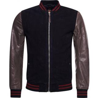 Superdry Varsity læderjakke
