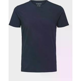 SLHNEWPIMA SS O-NECK TEE B NOO