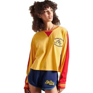 Superdry Langærmet Collegiate top med grafik