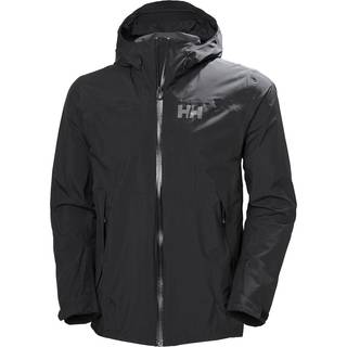 Helly Hansen Men's Verglas 2L Ripstop Shell Jacket Skaljakke Herre - Black - Black / L