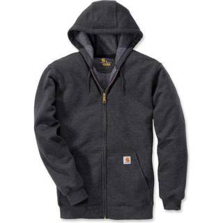 Carhartt Men's Zip Hooded Sweatshirt Carbon Heather, L