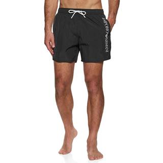 EMPORIO ARMANI Herren Badeshorts rot Mikrofaser unifarben
