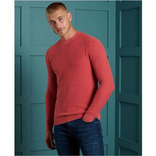 Superdry Tekstureret sweatshirt med rund hals