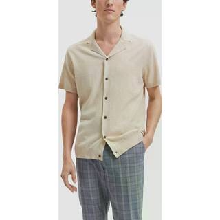 SLHBERG SS KNIT CUBAN CARDIGAN B