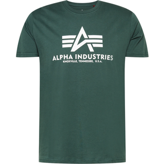 Alpha Industries "Basic T" T-Shirt grøn L