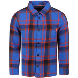 Scotch & Soda Ternet Skjorte Blå 16 Y  Blå  16 år  mand